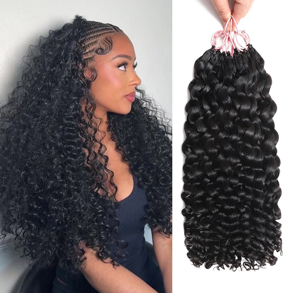 Hair Care Curly Hair - Capelli Umani al 100% per Crochet