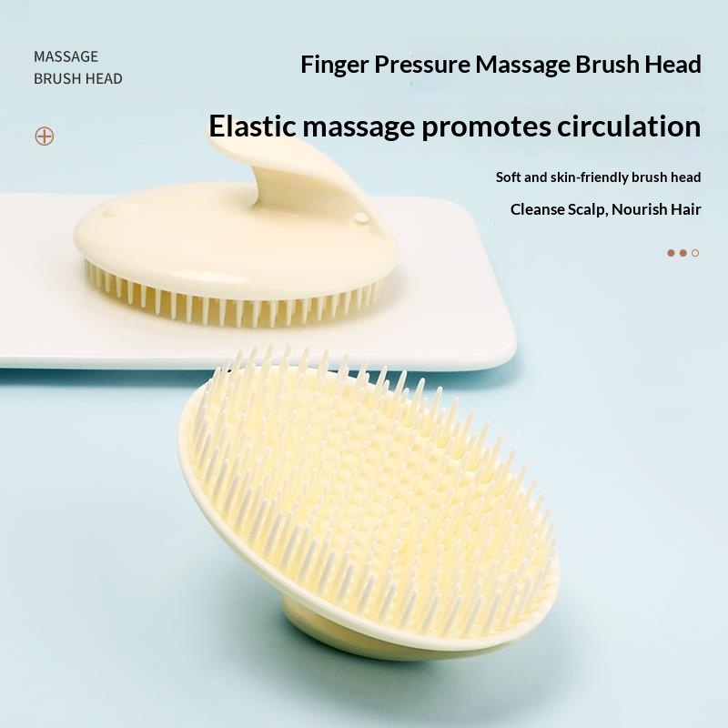 Hair Care Products - Spazzola Massaggiante in Silicone Morbido per