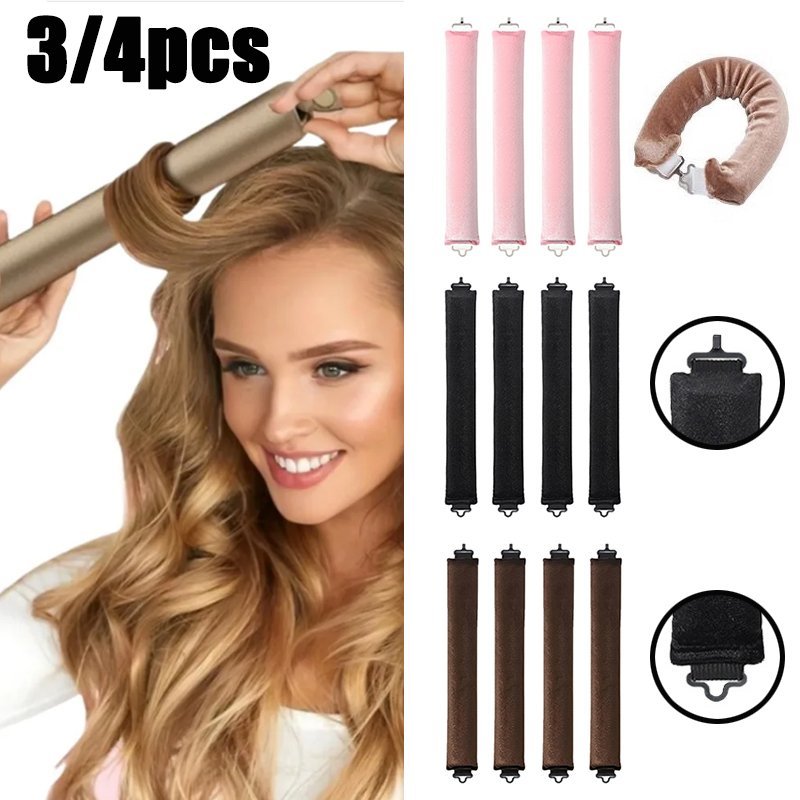 Hair Care Curly Hair - 3/4 pezzi senza calore bigodini senza