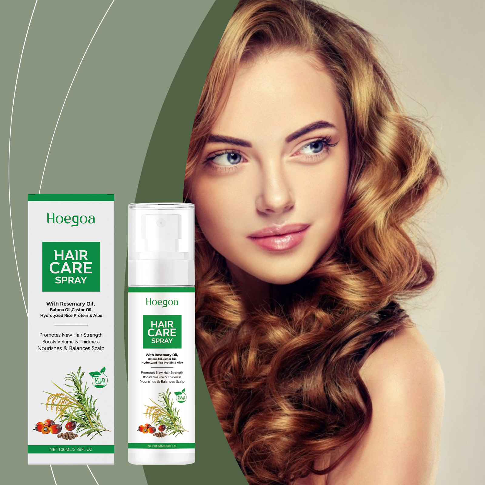 Hair Care Products - Hoegoa Spray Essenza per la Cura