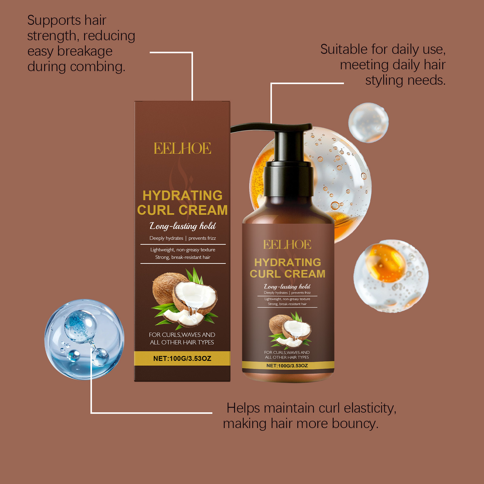 Crema per lo styling dei ricci - Hair Care Curly Hair recensione e prezzo