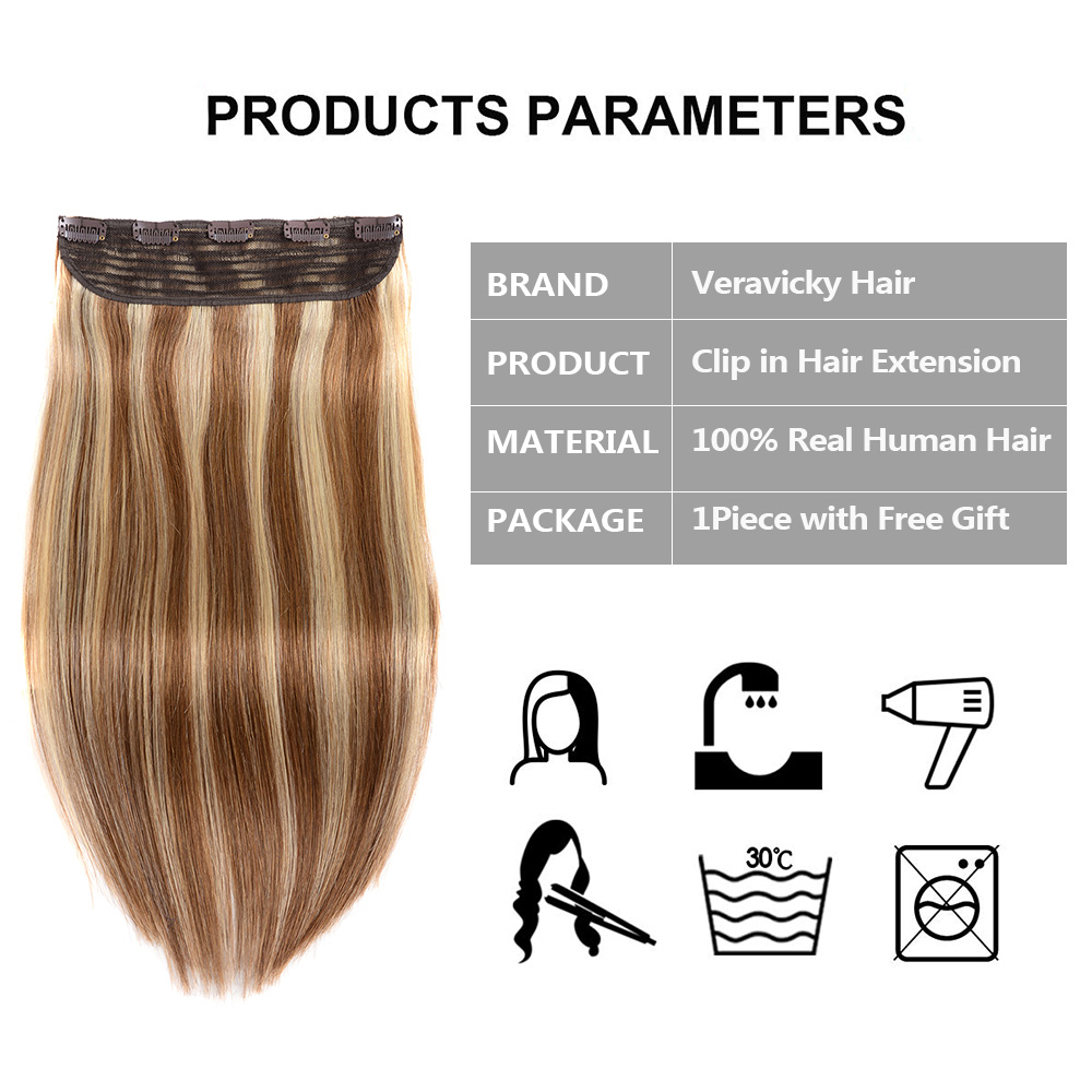 Clip in un unico pezzo color p - Clip In Hair Piece recensione e prezzo
