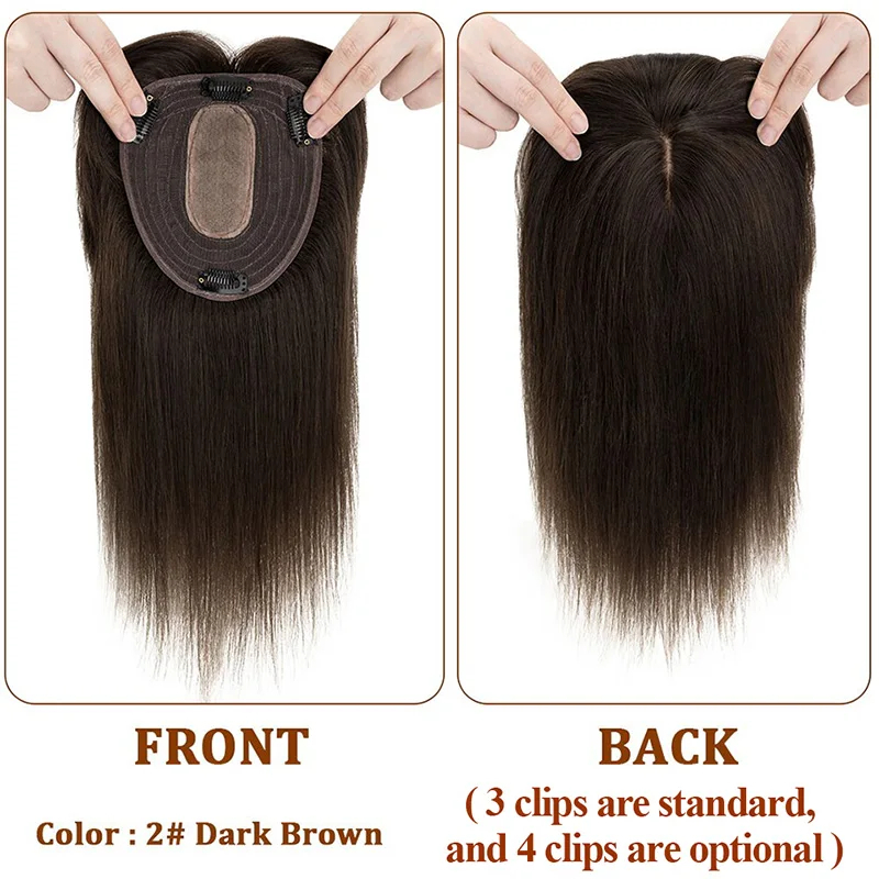 Base in seta Topper da donna C - Clip In Hair Piece recensione e prezzo