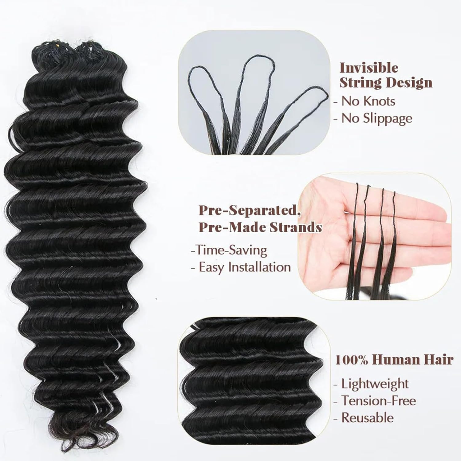 Extension per capelli umani al - Hair Care Curly Hair recensione e prezzo