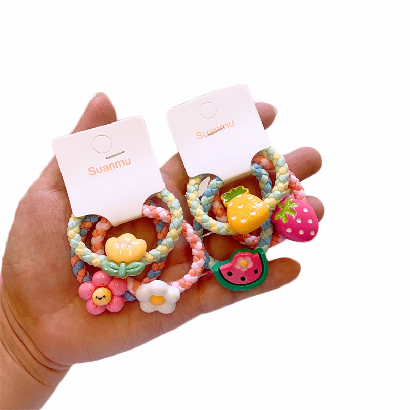 3 pz/set Kids Kawaii Flower Fr - Hair Care Gift Set recensione e prezzo
