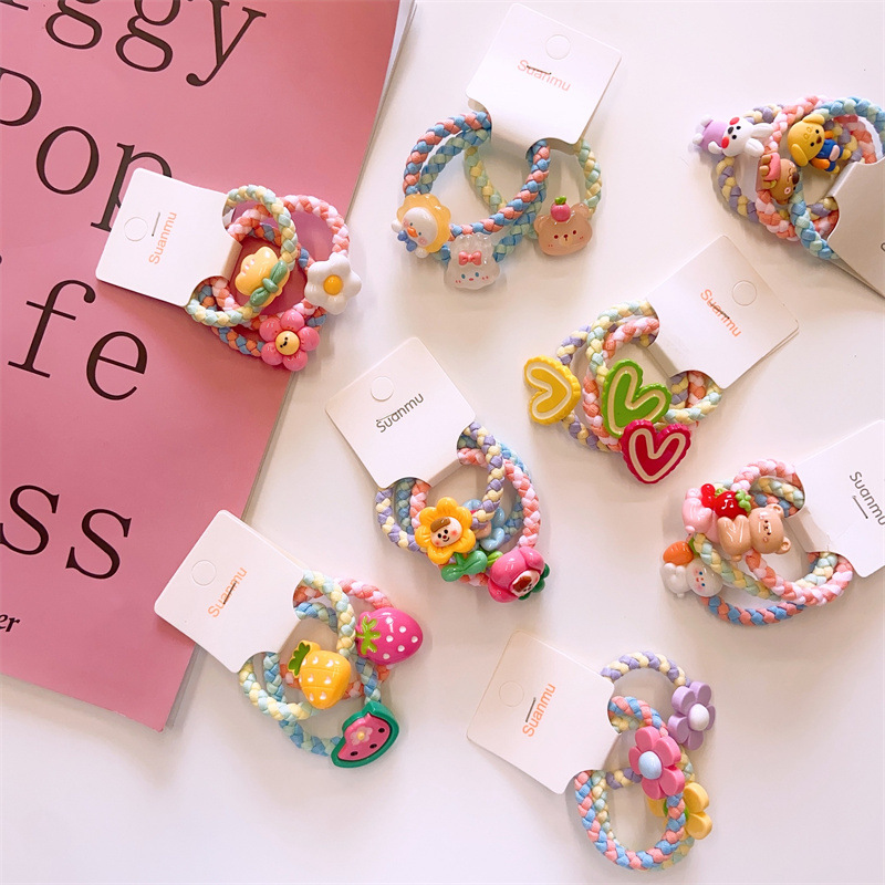 3 pz/set Kids Kawaii Flower Fr - Hair Care Gift Set recensione e prezzo