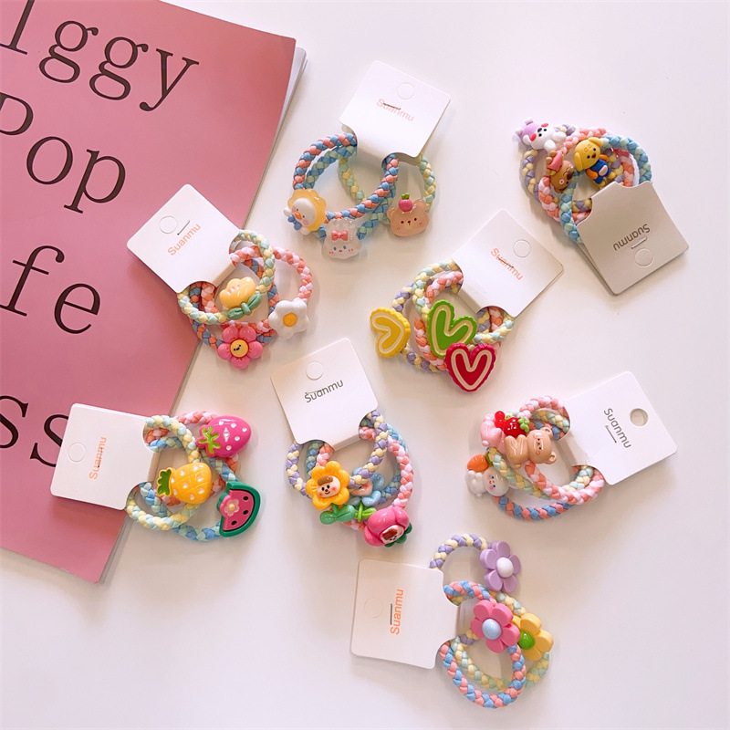 3 pz/set Kids Kawaii Flower Fr - Hair Care Gift Set recensione e prezzo