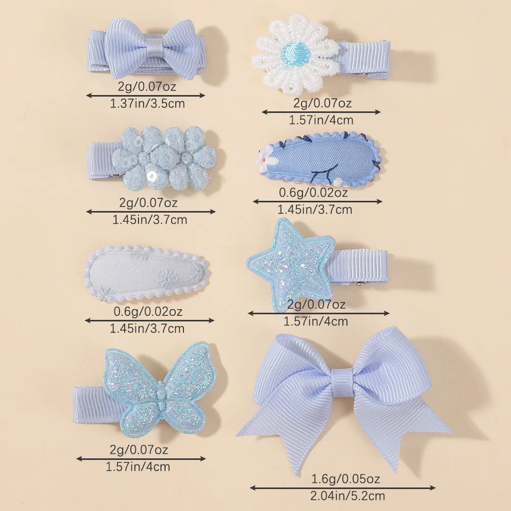 8 Pz/set Ragazze Barrette Ferm - Hair Care Gift Set recensione e prezzo