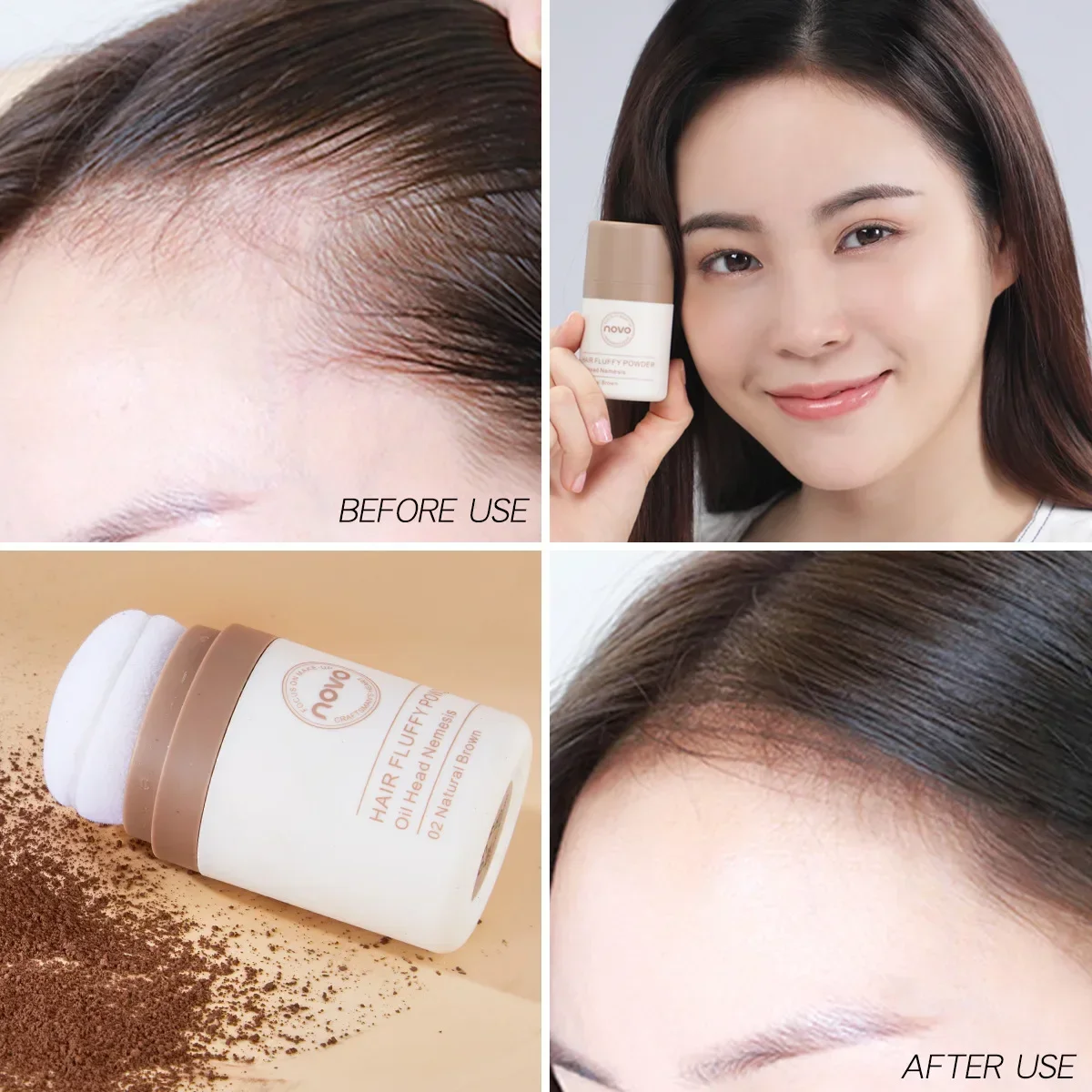 Novo Hair Pluffy Powder - Cont - Hair Care Products recensione e prezzo