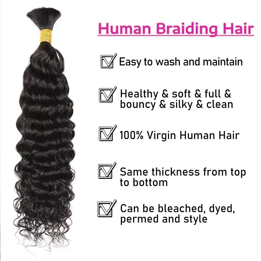 2 3 4 Pezzi di Capelli Umani p - Hair Care Curly Hair recensione e prezzo
